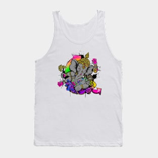 Ganesha Graffiti Tank Top